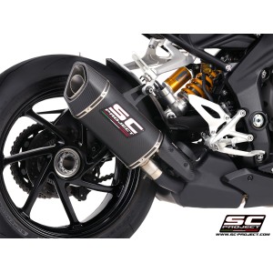 SC Project para TRIUMPH SPEED TRIPLE 1200 RS (2025 - 2026) - EURO 5+ - Escape SC1-R GT carbono