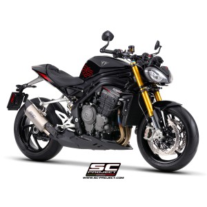SC Project para TRIUMPH SPEED TRIPLE 1200 RS (2025 - 2026) - EURO 5+ - Escape SC1-R GT titanio