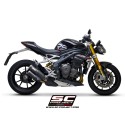 SC Project para TRIUMPH SPEED TRIPLE 1200 RS (2021 - 2025) - RR - Euro 5 - Escape Twin CR-T titanio