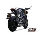 SC Project para TRIUMPH SPEED TRIPLE 1200 RS (2021 - 2025) - RR - Euro 5 - Escape SC1-R GT carbono