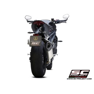 SC Project para TRIUMPH SPEED TRIPLE 1200 RS (2021 - 2025) - RR - Euro 5 - Escape SC1-R GT titanio