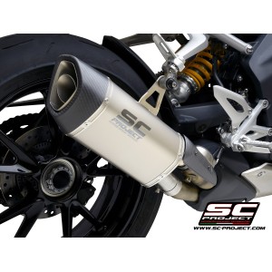 SC Project para TRIUMPH SPEED TRIPLE 1200 RS (2021 - 2025) - RR - Euro 5 - Escape SC1-R GT titanio
