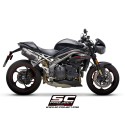 SC Project para TRIUMPH SPEED TRIPLE 1050 (2018 - 2020) - S - RS - Par de escapes SC1-M carbono