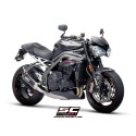 SC Project para TRIUMPH SPEED TRIPLE 1050 (2018 - 2020) - S - RS - Escape SC1-R carbono
