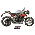 SC Project para TRIUMPH SPEED TRIPLE 1050 (2016 - 2017) - S - R - Escape Conic carbono, posición baja