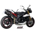 SC Project para TRIUMPH SPEED TRIPLE 1050 (2011 - 2015) - Par de escapes Oval titanio