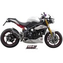 SC Project para TRIUMPH SPEED TRIPLE 1050 (2011 - 2015) - Escape Oval titanio, posición baja