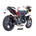 SC Project para TRIUMPH SPEED TRIPLE 1050 (2011 - 2015) - Escape Conic carbono, posición baja