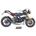 SC Project para TRIUMPH SPEED TRIPLE 1050 (2011 - 2015) - Escape Conic carbono, posición baja