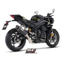 SC Project para TRIUMPH STREET TRIPLE 765 (2024 - 2026) - EURO 5+ - Línea de escape completa 3-1 acero inoxidable, con escape SC