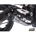 SC Project para TRIUMPH STREET TRIPLE 765 (2024 - 2026) - EURO 5+ - Línea de escape completa 3-1 acero inoxidable, con escape S1