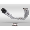 SC Project para TRIUMPH STREET TRIPLE 765 (2024 - 2026) - EURO 5+ - Línea de escape completa 3-1 acero inoxidable, con escape S1