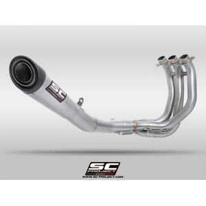 SC Project para TRIUMPH STREET TRIPLE 765 (2024 - 2026) - EURO 5+ - Línea de escape completa 3-1 acero inoxidable, con escape S1