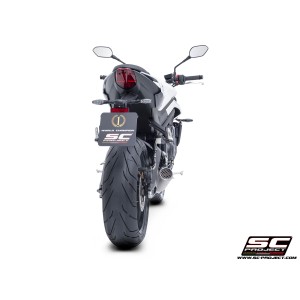 SC Project para TRIUMPH STREET TRIPLE 765 (2024 - 2026) - EURO 5+ - Línea de escape completa 3-1 acero inoxidable, con escape CR
