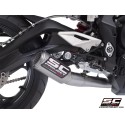 SC Project para TRIUMPH STREET TRIPLE 765 (2024 - 2026) - EURO 5+ - Línea de escape completa 3-1 acero inoxidable, con escape CR