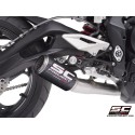 SC Project para TRIUMPH STREET TRIPLE 765 (2024 - 2026) - EURO 5+ - Línea de escape completa 3-1 acero inoxidable, con escape CR
