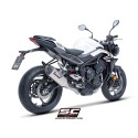SC Project para TRIUMPH STREET TRIPLE 765 (2024 - 2026) - EURO 5+ - Línea de escape completa 3-1 acero inoxidable, con escape SC