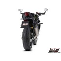 SC Project para TRIUMPH STREET TRIPLE 765 R - RS (2023 - 2024) - EURO 5 - Línea de escape completa 3-1 acero inoxidable, con esc