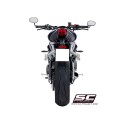 SC Project para TRIUMPH STREET TRIPLE 765 S - R - RS (2020 - 2022) - Escape CR-T titanio, tubo de enlace en secciones soldadas