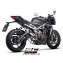 SC Project para TRIUMPH STREET TRIPLE 765 S - R - RS (2020 - 2022) - Escape S1 titanio