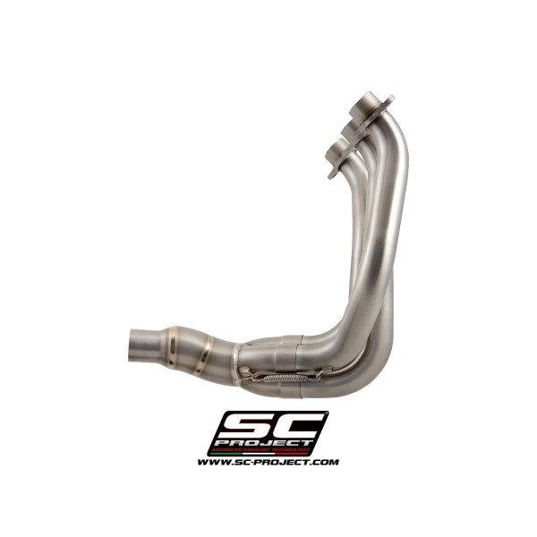 SC Project para TRIUMPH STREET TRIPLE 765 S - R - RS (2020 - 2022) - Colectores 3-1 titanio, compatibles con escapes S1, CR-T y 