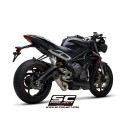SC Project para TRIUMPH STREET TRIPLE 765 S - R - RS (2020 - 2022) - Colectores 3-1 titanio, compatibles con escapes S1, CR-T y 