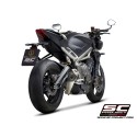 SC Project para TRIUMPH STREET TRIPLE S 660 - A2 (2020 - 2022) - Escape S1 titanio