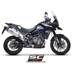 SC Project para TRIUMPH TIGER 900 (2020 - 2023) - Escape Adventure titanio