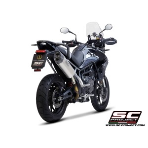 SC Project para TRIUMPH TIGER 900 (2020 - 2023) - Escape Adventure titanio