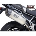 SC Project para TRIUMPH TIGER 900 (2020 - 2023) - Escape Adventure titanio