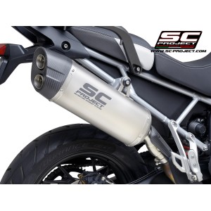 SC Project para TRIUMPH TIGER 900 (2020 - 2023) - Escape Adventure titanio