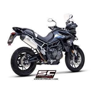 SC Project para TRIUMPH TIGER 900 (2020 - 2023) - Escape X-Plorer II titanio