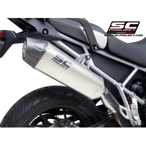 SC Project para TRIUMPH TIGER 900 (2020 - 2023) - Escape X-Plorer II titanio