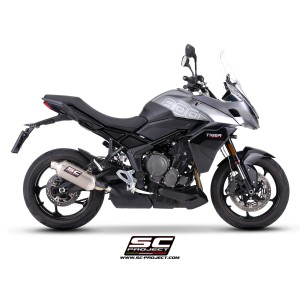 SC Project para TRIUMPH TIGER SPORT 800 (2025 - 2026) - Escape Rally Raid titanio