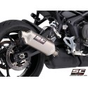 SC Project para TRIUMPH TIGER SPORT 800 (2025 - 2026) - Escape Rally Raid titanio
