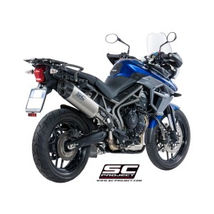 SC Project para TRIUMPH TIGER 800 (2017 - 2020) - XR - XC - XCA - XCX - XRX - XRT - Escape Adventure titanio
