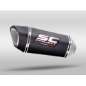 SC Project para TRIUMPH TIGER SPORT 1050 (2016 - 2020) - Escape SC1-R carbono, posición alta