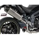 SC Project para TRIUMPH TIGER SPORT 1050 (2016 - 2020) - Escape X-Plorer titanio, posición alta