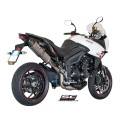 SC Project para TRIUMPH TIGER SPORT 1050 (2013 - 2015) - Escape Oval titanio, posición alta