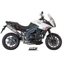 SC Project para TRIUMPH TIGER SPORT 1050 (2013 - 2015) - Escape Oval titanio, posición alta