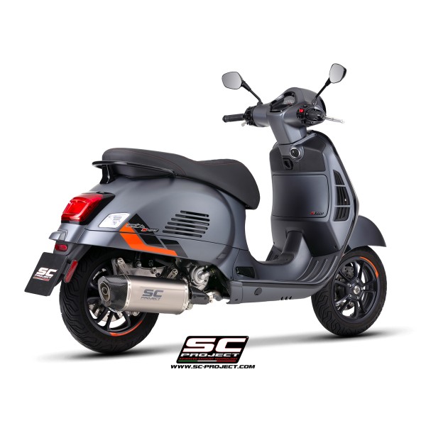 SC Project para Vespa GTS 310 - GTV 310 (2025 - 2026) - Escape Tourer titanio
