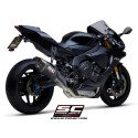 SC Project para YAMAHA YZF R1 Race (2026) - Escape SC1-R carbono (250 mm), con supresor de catalizador