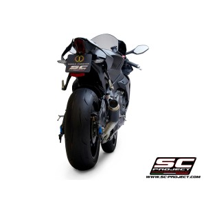 SC Project para YAMAHA YZF R1 (2017 - 2019) - R1M - Escape GP70-R carbono, con supresor de catalizador