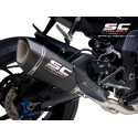 SC Project para YAMAHA YZF R1 (2015 - 2016) - R1M - Escape SC1-R carbono (250 mm), con supresor de catalizador