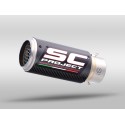 SC Project para YAMAHA YZF R1 (2015 - 2016) - R1M - Escape CR-T carbono, con malla antipiedras, supresor de catalizador