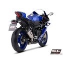 SC Project para YAMAHA YZF R9 (2025 - 2026) - Línea de escape completa 3-1 acero inoxidable, con escape SC1-R titanio