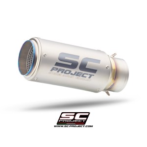 SC Project para YAMAHA YZF R7 (2021 - 2025) - Línea de escape completa 2-1 acero inoxidable, con escape CR-T titanio
