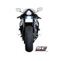 SC Project para YAMAHA YZF R6 (2006 - 2016) - Escape CR-T carbono, posición baja