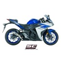 SC Project para YAMAHA YZF R3 (2015 - 2017) - Escape CR-T titanio