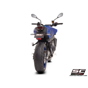 SC Project para YAMAHA MT-09 (2024 - 2026) - Línea de escape completa 3-1 acero inoxidable, con escape CR-T carbono